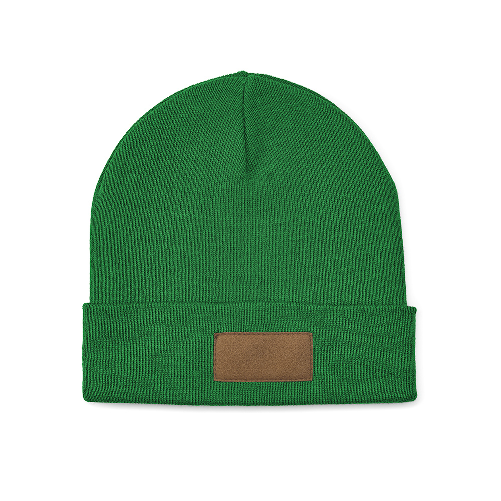 Bonnet publicitaire coton recyclé Tupac Vert foncé